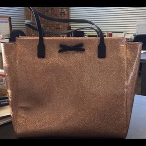 Kate spade mavis tote rose gold